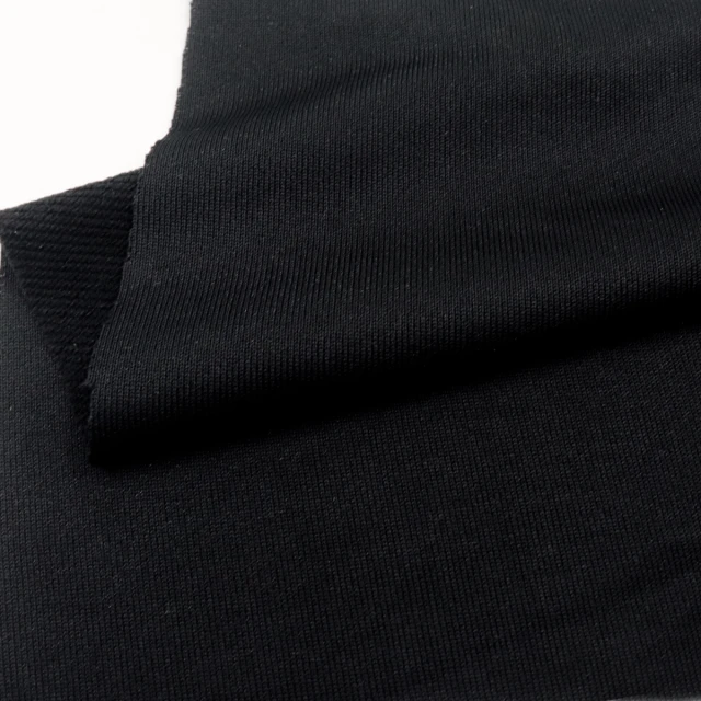 ผ้าเกล็ดปลา(ดำ)