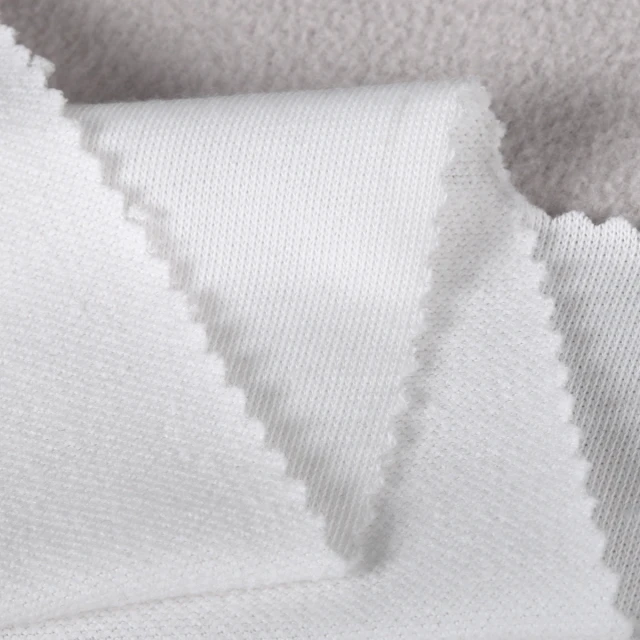 ผ้าเกล็ดปลา180gsm.(ขาว)