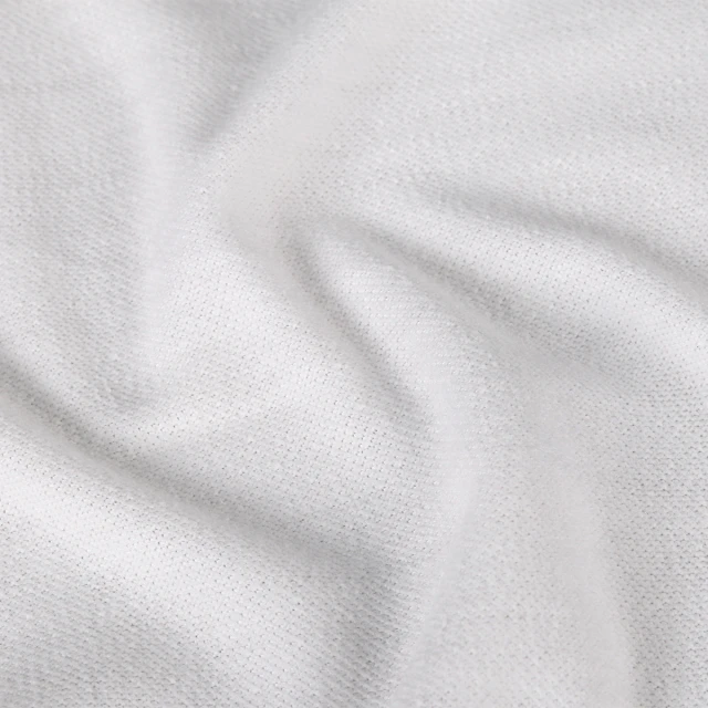 ผ้าเกล็ดปลา180gsm.(ขาว)