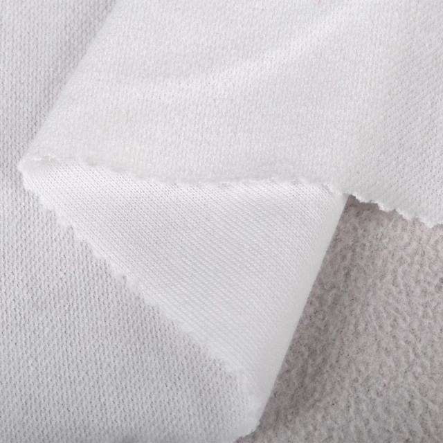 ผ้าเกล็ดปลา180gsm.(ขาว)