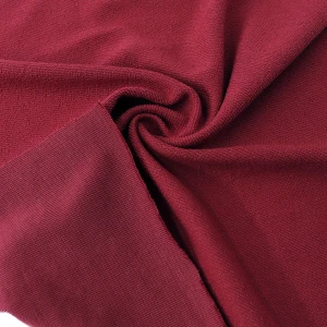 ผ้าเกล็ดปลา180gsm.(เลือดหมู) - primary