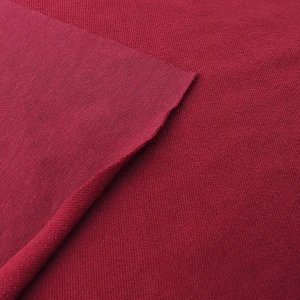 ผ้าเกล็ดปลา180gsm.(เลือดหมู)