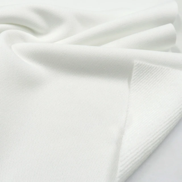 ผ้าเกล็ดปลา225gsm.(ขาวยุโรป)