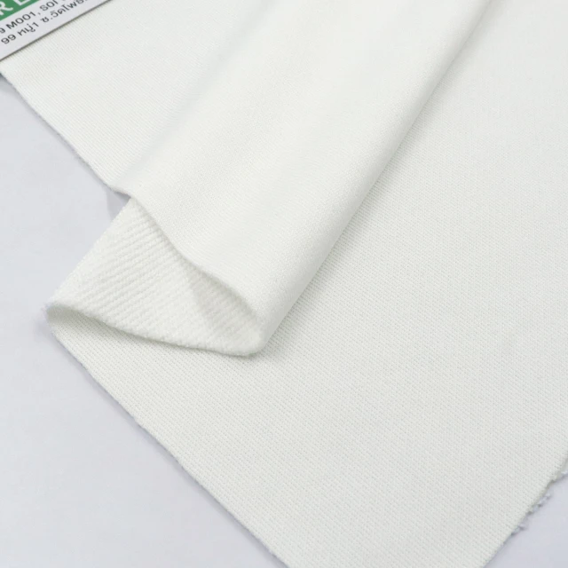 ผ้าเกล็ดปลา225gsm.(ขาวยุโรป)