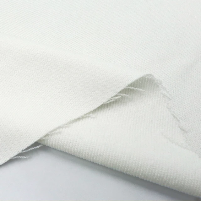 ผ้าเกล็ดปลา225gsm.(ขาวยุโรป)