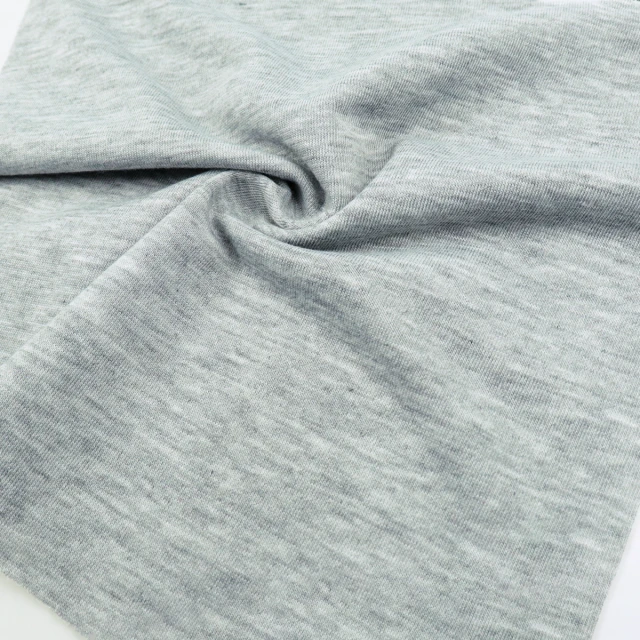 ผ้าเกล็ดปลาเทาอ่อน (TDC1)