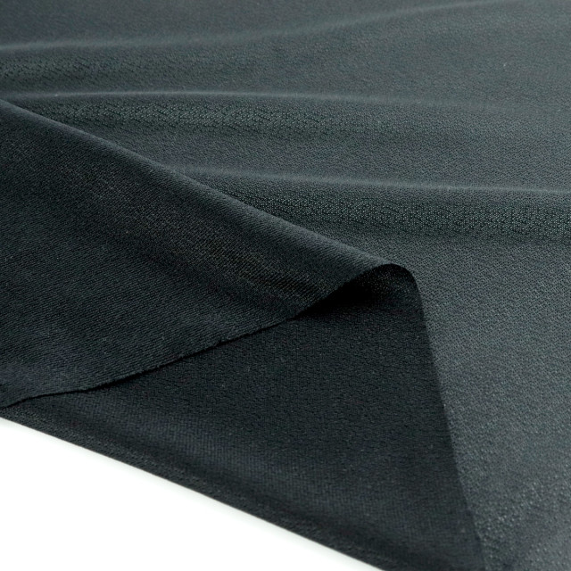 ผ้าเจอร์ซี่เนื้อบาง (ดำ)