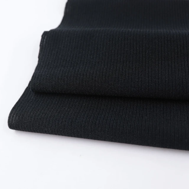 ผ้าเรียบหนาไม่ยืด (ดำ)