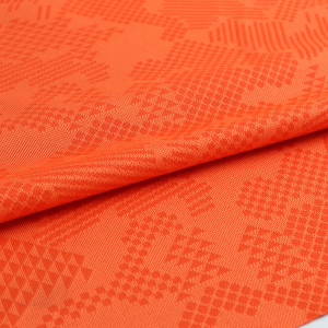 ผ้าแจ็คการ์ด(Orange) - primary