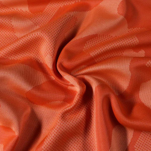 ผ้าแจ็คการ์ด(Orange) - primary