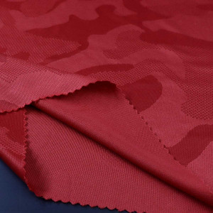 ผ้าแจ็คการ์ด(Red 186C) - secondary