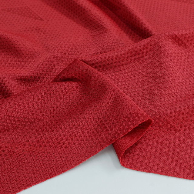 ผ้าแจ็คการ์ด(Red)