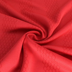 ผ้าแจ็คการ์ด(Red) - primary