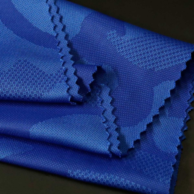 ผ้าแจ็คการ์ด(Royal Blue)