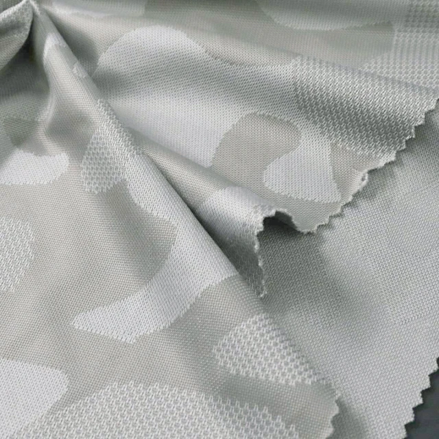 ผ้าแจ็คการ์ด(เทาอ่อน)