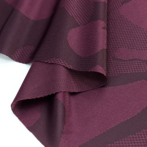 ผ้าแจ็คการ์ด(เลือดหมู) - secondary