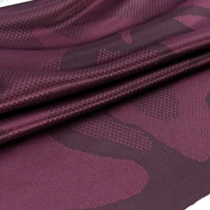 ผ้าแจ็คการ์ด(เลือดหมู) - secondary