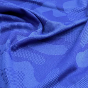 ผ้าแจ็คการ์ด(Blue TM26)