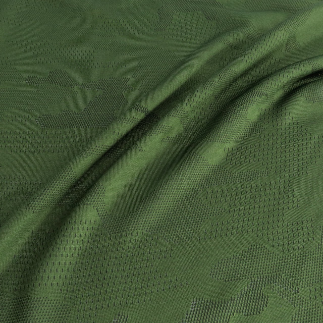 ผ้าแจ็คการ์ด(Military Green)
