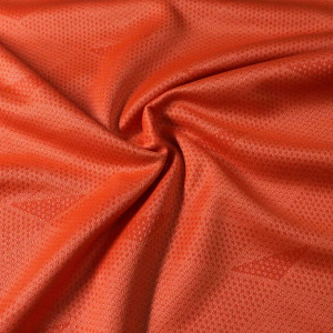 ผ้าแจ็คการ์ด(Orange)
