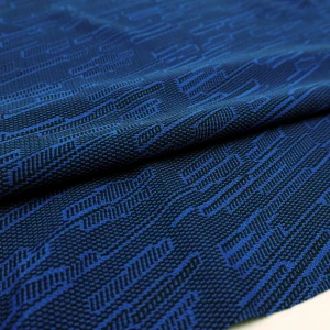 ผ้าแจ็คการ์ดกราฟิค (น้ำเงิน) - secondary