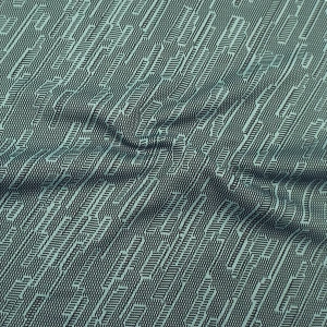 ผ้าแจ็คการ์ดกราฟิค (เทาเข้ม) - primary