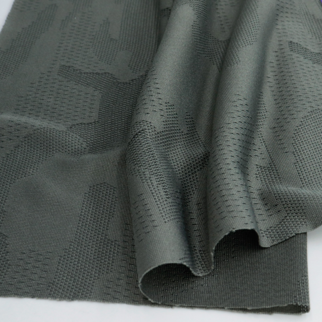ผ้าแจ็คการ์ดทหาร(D.Grey)
