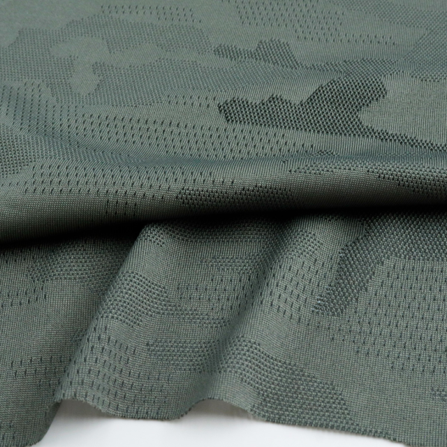 ผ้าแจ็คการ์ดทหาร(D.Grey)