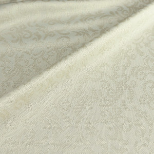 ผ้าแจ็คการ์ดลูกไม้ (ครีม)
