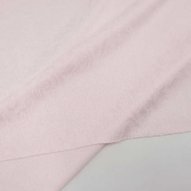 ผ้าแจ็คการ์ดลูกไม้ (ชมพู)