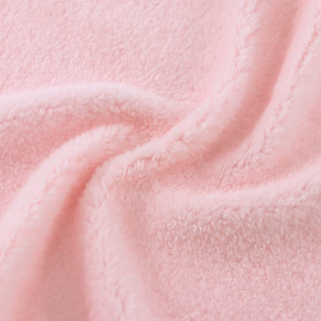 ผ้าโพลีบัวหน้าเดียว(ชมพู)